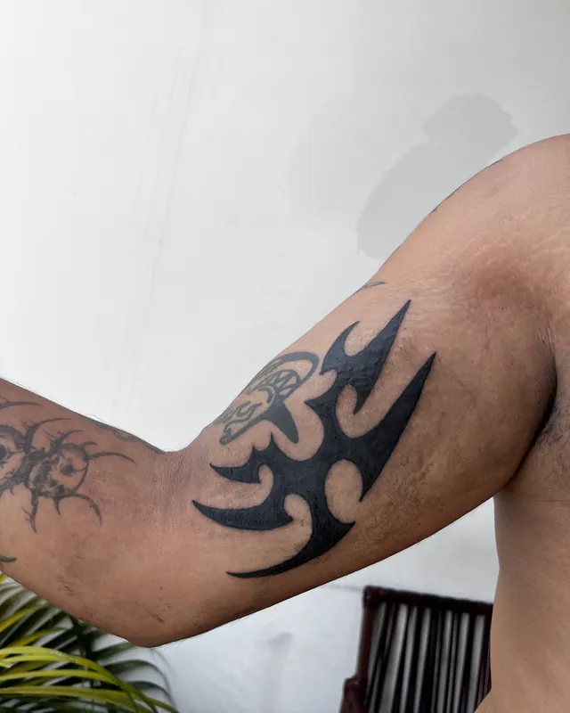 Tatuagem cyber bíceps, bíceps